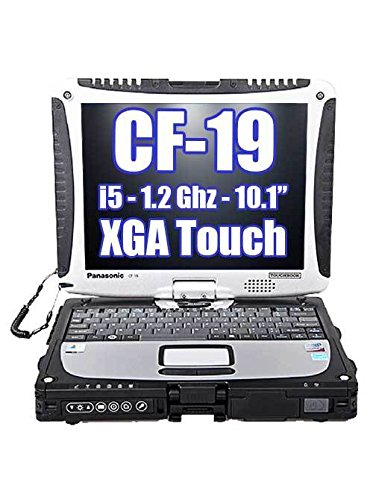 Panasonic ToughBook CF-19 mk4 10″ i5 4GB Touchscreen Tablet Windows 7