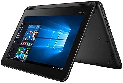 2019 New Lenovo 300e Flagship 2-in-1 Laptop/Tablet for Business or Education, 11.6″ HD IPS Touchscreen, Intel Celeron Quad-Core N3450 up to 2.2GHz, 4GB DDR4, 64GB eMMC SSD, WiFi, Webcam, Win 10 S/Pro