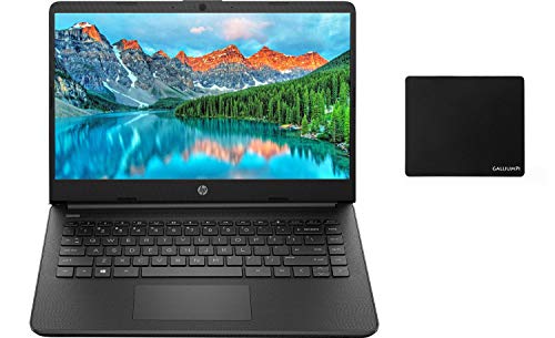 Newest HP 14″ HD Business and Student Laptop, AMD Dual-Core Athlon Silver 3050U up to 3.2GHz, 8GB DDR4 RAM, 128GB SSD, WiFi, Webcam, HDMI, Bluetooth, Windows 10 with GalliumPi Accessories