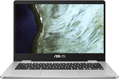Asus Chromebook 14″ HD Anti-Glare Nano-Edge Display Laptop Computer, Intel Celeron N3350 up to 2.4GHz, 4GB DDR4, 64GB eMMC Flash Memory, HD Webcam, 802.11ac, Bluetooth, USB-C, MicroSD, Chrome OS