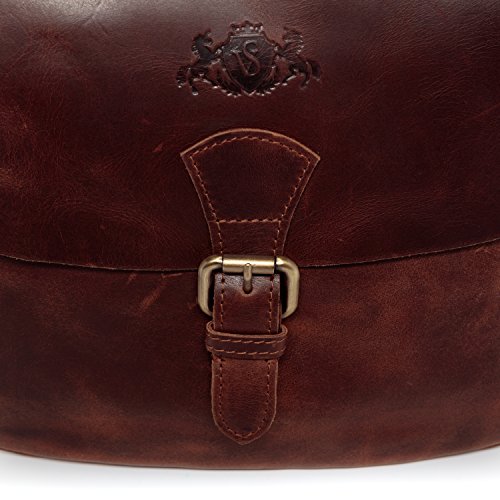 SID & VAIN shoulder bag & cross-body bag YALE tote bag handbag I Premium Leather top-handle bag leather bag woman brown | The Storepaperoomates Retail Market - Fast Affordable Shopping