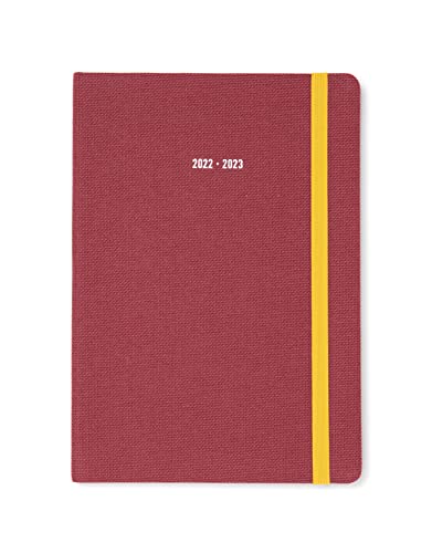 Letts of London Raw A5 Academic 2022/2023 Week to View Diary – Berry (23-031731)