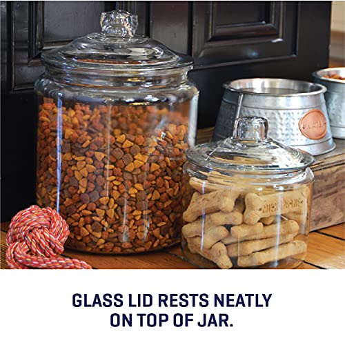 Anchor Hocking 3 Quart Heritage Hill Glass Jar with Lid (2 piece, all glass, dishwasher safe) | The Storepaperoomates Retail Market - Fast Affordable Shopping