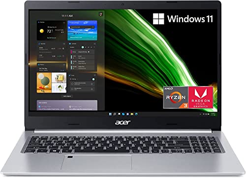 Newest Acer Aspire 5 15.6″ FHD Laptop – 4-Core AMD Ryzen 3 3350U – Radeon Vega 6 Graphics – 8GB DDR4 – 128GB NVMe SSD + 1TB HDD -FP Reader -RJ45 -WiFi 6 – Backlit KB – Windows 11 Home w/32GB USB