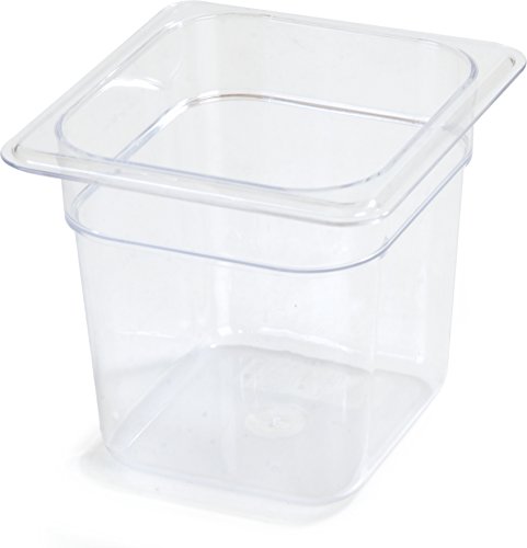 CFS Plastic Food Pan 1/6 Size 6 Inches Deep Clear (Pack of 6) | The Storepaperoomates Retail Market - Fast Affordable Shopping