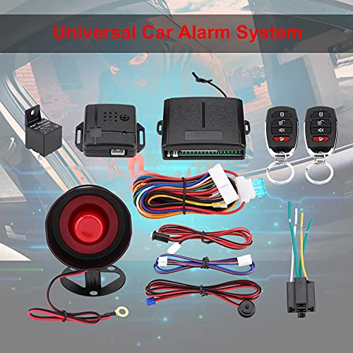 Nannigr Car Alarm System Kit, Burglar Security Car Alarm 12V for Car | The Storepaperoomates Retail Market - Fast Affordable Shopping
