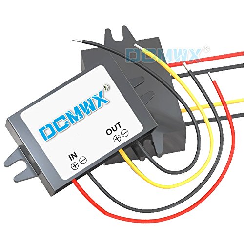 DCMWX buck voltage converters 24V reduce to 12V step down car power inverters Input DC15V-40V Output 12V1A2A3A4A5A6A waterproof power adapters