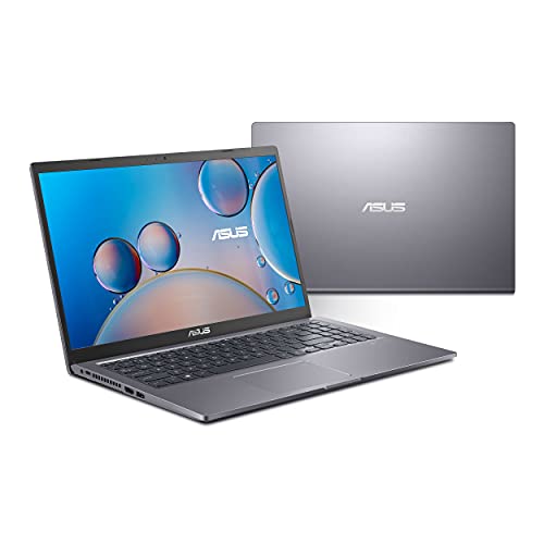 ASUS VivoBook 15 F515 Thin and Light Laptop, 15.6” FHD Display, Core i7-1165G7 Processor, Iris Xe Graphics, 8GB DDR4 RAM, 512GB SSD, Fingerprint, Windows 10 Home, Slate Grey, F515EA-DB75