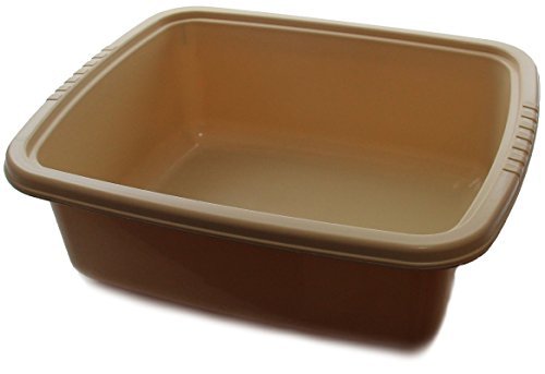 YBM Home Plastic Dish Pan Basin Ba430 (1, Beige)