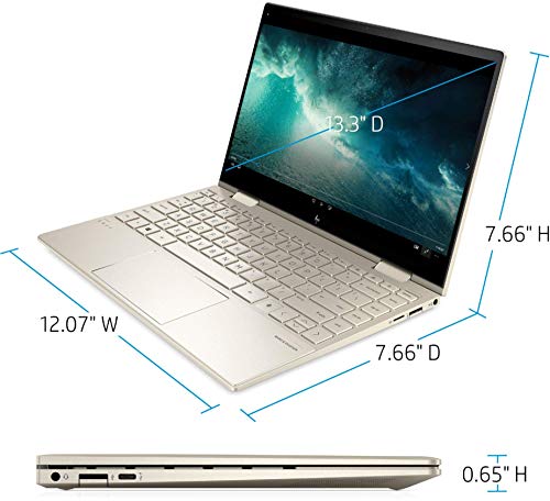 HP Envy x360 2-in-1 13.3″ FHD IPS Touchscreen Laptop Intel Evo Platform 11th Gen Core i7-1165G7 8GB Memory 512GB SSD Pale Gold – Backlit Keyboard -Fingerprint Reader -Thunderbolt (Renewed) | The Storepaperoomates Retail Market - Fast Affordable Shopping