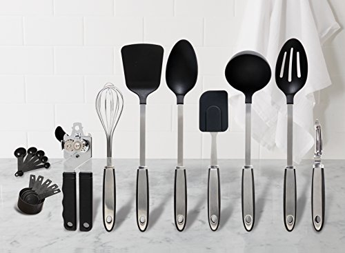 Gibson Home Eclectic 18 Piece Kitchen Tool/Gadget Combo Set, Silver | The Storepaperoomates Retail Market - Fast Affordable Shopping