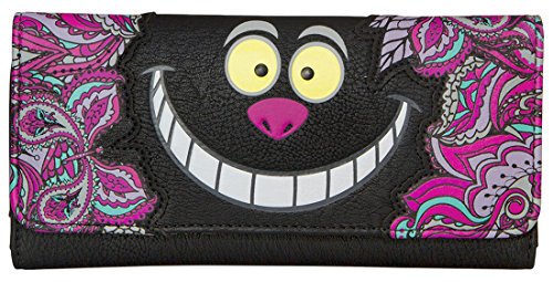Loungefly Disney Alice In Wonderland Cheshire Face Wallet
