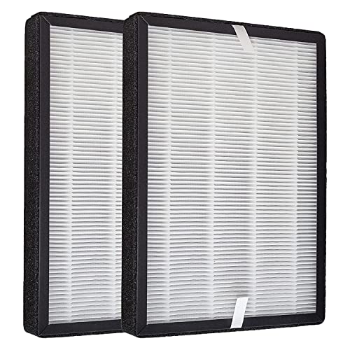 Nyingchi GL-FS32 Replacement Filter, Compatible with MOOKA®/KOIOS GL-FS32 and Azeus GL-FS32 Air Purifier, H13 True HEPA 3-in-1 Activated Carbon Filtration System,2 Pack