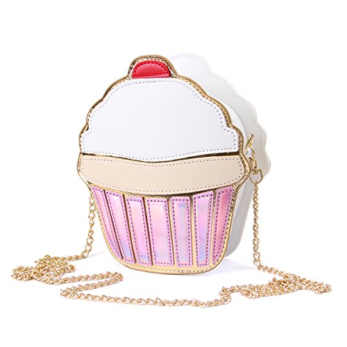 LUI SUI Girls Cupcake Crossbody Handbag Popcorn Hamburger Purse Small Purse Women Cellphone Shoulder Bag | The Storepaperoomates Retail Market - Fast Affordable Shopping