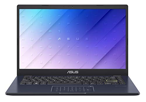 ASUS Laptop L410 Ultra Thin Laptop, 14” FHD Display, Intel Celeron N4020 Processor, 4GB RAM, 128GB Storage, NumberPad, Windows 10 Home in S Mode, 1 Year Microsoft 365, Star Black, L410MA-PS04
