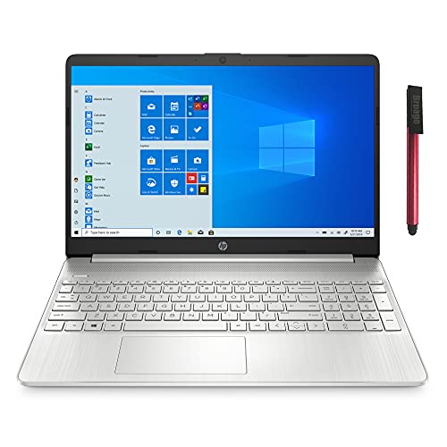 HP 15 15.6″ FHD Laptop Computer, AMD Ryzen 3 3250U up to 3.5GHz, 4GB DDR4 RAM, 128GB SSD, 802.11AC WiFi, Bluetooth 5.0, Webcam, Type-C, HDMI, Silver, Windows 10 S, BROAGE 64GB Flash Drive