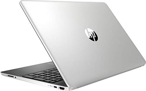 Newest HP 15.6inch Lightweight Laptop, Intel Quad-Core i5-1035G1 Processor Up to 3.60 GHz, 8GB DDR4 RAM, 256GB SSD + 16GB Optane, HDMI, Bluetooth, Win 10-Silver (Renewed)