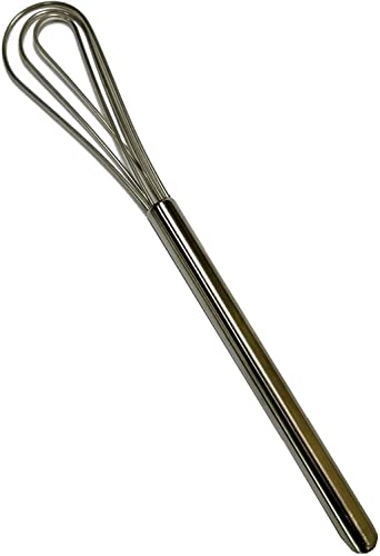 Rattleware Long Handle Silver Espresso Whisk For Commercial, Domestic Or Home kitchens – Reduce Clumps, Mix Specialty Drinks, Fully Wet Grounds – Even Coffee Distribution And Better Espresso