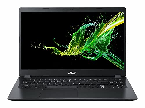 Acer Aspire 315 15.6″ HD Non-Touchscreen Laptop, Intel Core i5-1035G1 Quad-Core Processor, 8GB DDR4 RAM, 256GB SSD, Ethernet, HDMI, Wi-Fi, Webcam, Numeric Keypad, Windows 10 Home, Black