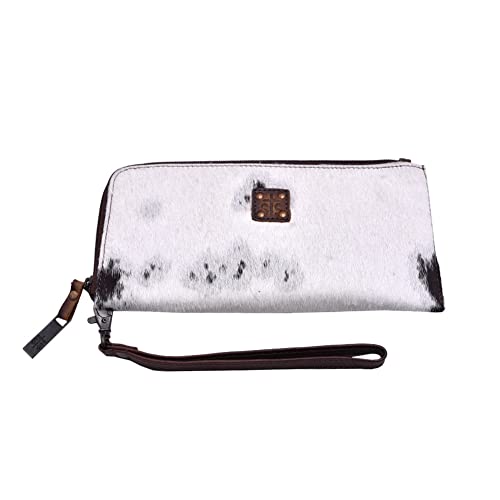 STS Ranchwear Western Leather Classic Cowhide Clutch