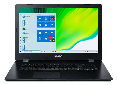 Acer Aspire 3 Laptop, 17.3” HD+ 1600 x 900, 3.60GHz Intel Core i5-1035G, 20GB DDR4 RAM, 128GB SSD + 1TB HDD, DVD-Writer, Windows 10, A317-52