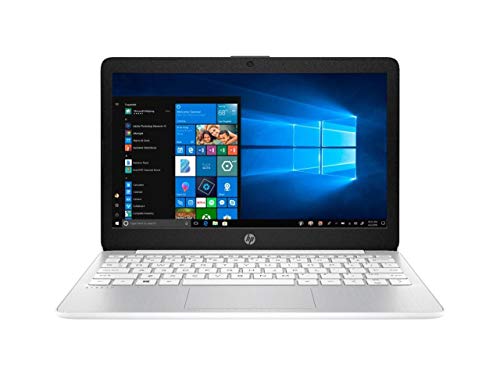 HP Stream 11.6in Laptop Intel Atom x5 E8000 4GB RAM 64GB eMMC Webcam Windows 10 (Renewed)