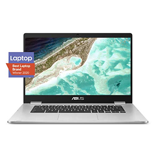 ASUS Chromebook C423 14.0″ 180 Degree HD NanoEdge Display, Intel Dual Core Celeron Processor, 4GB LPDDR4 RAM, 32GB Storage, Silver Color, C423NA-DH02