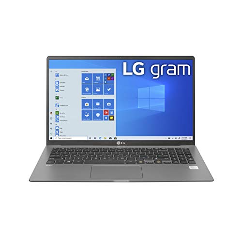 LG Gram 15Z90N Laptop 15.6″ IPS Ultra-Lightweight, (1920 x 1080), 10th Gen Intel Core i7 , 16GB RAM, 1TB SSD, Windows 10 Home, USB-C, HDMI, Headphone Input – Silver