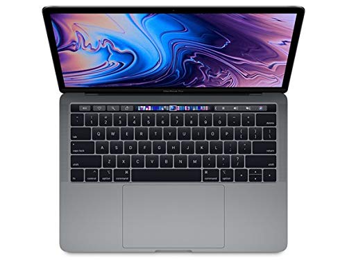 Apple 13.3″ MacBook Pro w/ Touch Bar (Mid 2018), 227ppi Retina Display, Intel Core i5-8259U Quad-Core, 256GB PCI-E Solid State Drive, 8GB DDR3, 802.11ac, Bluetooth, macOS 10.13, Space Gray (Renewed)