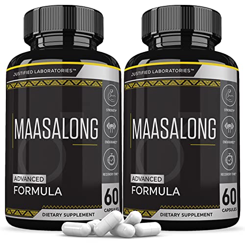 (2 Pack) Maasalong All Natural Advanced Men’s Health Masalong Formula 120 Capsules