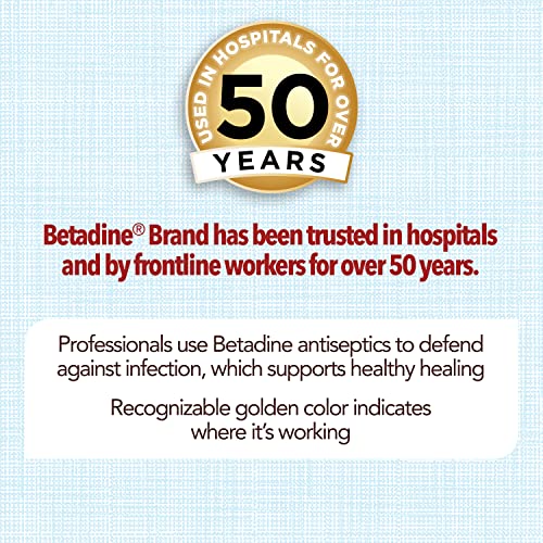 Betadine Antiseptic First Aid Spray, Povidone-iodine 10%, Infection Protection, Kills Germs In Minor Cuts Scrapes And Burns, No Sting Promise, No Alcohol or Hydrogen Peroxide, 3 FL OZ | The Storepaperoomates Retail Market - Fast Affordable Shopping