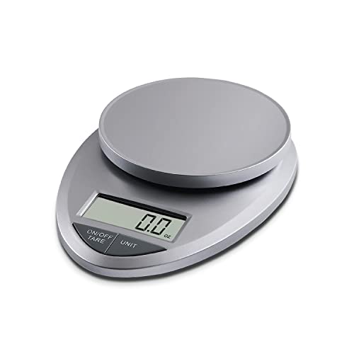 EatSmart ESKS-01 Precision Pro Digital Kitchen Scale, Silver