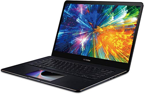 ASUS ZenBook Pro 15 Laptop, 15.6” UHD 4K Touch, Intel Core i9-8950HK, NVIDIA GeForce GTX 1050 Ti, 16GB DDR4 RAM, 512GB PCIe SSD, Backlit KB, Windows 10 Pro, UX580GE-XB74T