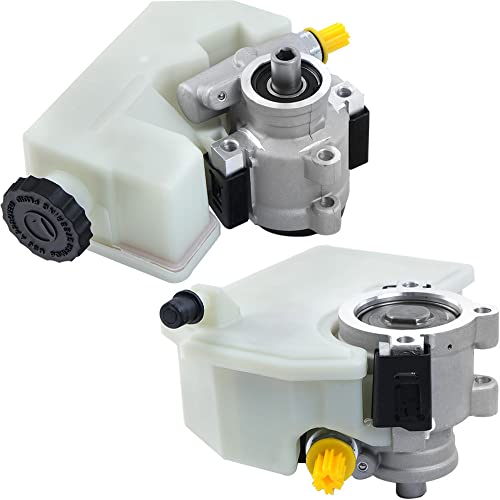 CHargo Power Steering Pump with Reservoir 20-64610 compatible for 2002 2003 2004 2005 2006 J.p Liberty 3.7L V6 New Power Assist Pump with Reservoir Replace OE-Quality 96-64610 | The Storepaperoomates Retail Market - Fast Affordable Shopping