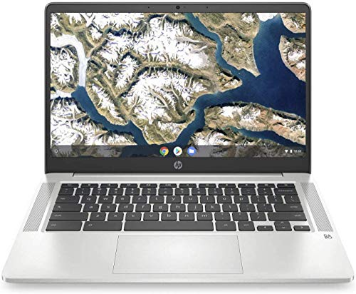 HP Chromebook – 14a-na0023cl Google Classroom Ready & Zoom Compatible (Intel Celeron N4000 2-Core, 4GB RAM, 64GB eMMC, 14.0″ Full HD (1920×1080), Intel UHD 600, WiFi, Bluetooth, Webcam, Chrome OS)
