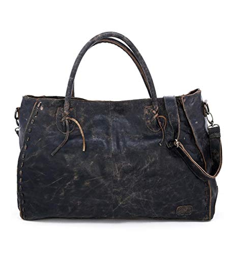 Bed|Stu Women’s Rockaway Leather Bag (Black Lux)
