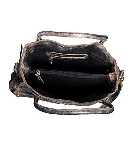 Bed|Stu Women’s Rockaway Leather Bag (Black Lux) | The Storepaperoomates Retail Market - Fast Affordable Shopping