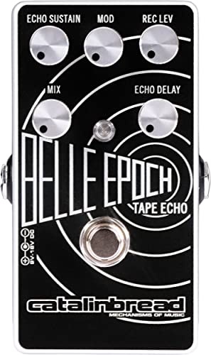 Catalinbread Belle Epoch Tape Echo, Black and Silver, (CAT BELLEEPOCH)