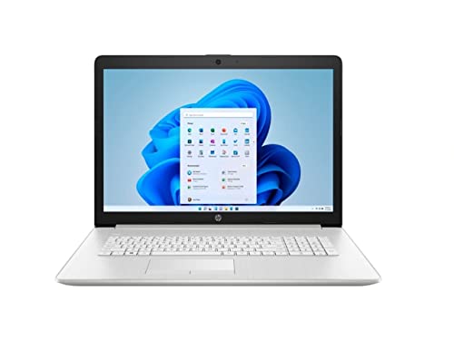 2022 Newest HP 17.3″ HD+ IPS Premium Laptop | 11th Generation Intel Core i3-1115G4 | Intel UHD Graphics | 8GB DDR4 | 256GB SSD | Windows 11 Home S Mode | Silver | with Laptop Stand Bundle