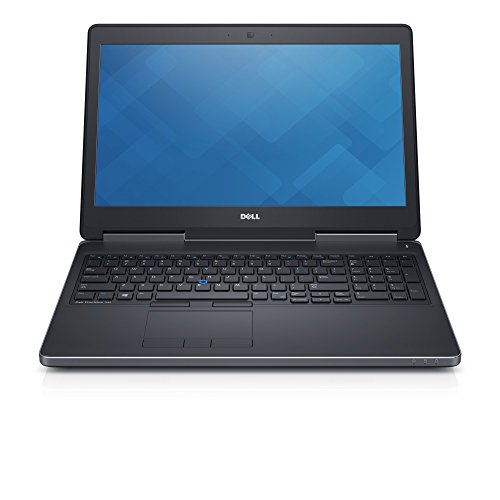 Dell Precision 7510 15.6-Inch HD Laptop with M1000M Graphics (i7-6820HQ, 500GB HDD, 16GB RAM) Windows 10 Pro (Renewed)