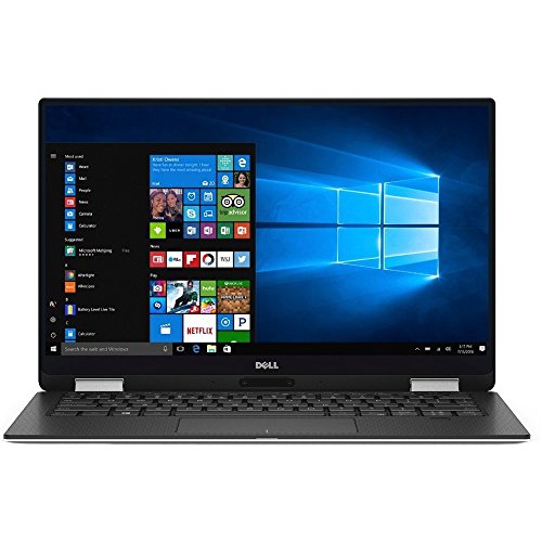 Dell XPS 9365 2-in-1 13.3-inch QHD Touchscreen Laptop PC – Intel Core i7-7Y75 1.3GHz, 16GB, 256GB SSD, Bluetooth, Webcam, Windows 10 Pro – Silver (Renewed)