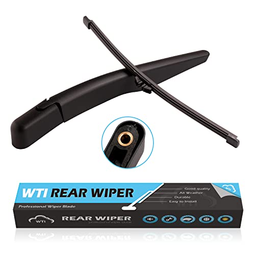 WTI Rear Wiper Arm Blade Set Compatible With Ford Expedition 2018-2019 / Compatible With Lincoln Navigator 2018-2019 SUV Rear Windshield Window Wiper Kits Assembly New Replacement Accessories Parts