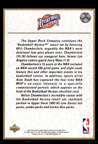 1992-93 Upper Deck – Basketball Heroes – Wilt Chamberlain #HEAD Header Card | The Storepaperoomates Retail Market - Fast Affordable Shopping