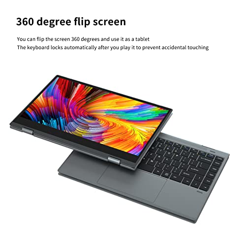 BOCCONI 13.3″ Convertible 2 in 1 FHD Touchscreen Laptop, 8GB DDR4, 256GB M.2 SSD, Quad-Core Celeron N4100, Type-C Ports, AC WiFi + BT 4.0, Windows 11, Webcam, All-Metal Body | The Storepaperoomates Retail Market - Fast Affordable Shopping