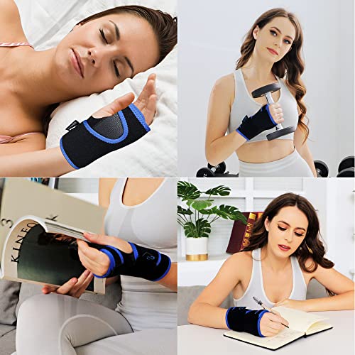 KKOOMI Wrist Brace for Carpal Tunnel, Wrist Wraps, Carpal Tunnel Wrist Brace for Women Night Support, Comfy Wrist Splints for Sleeping, Thumb Brace for Typing, Hand Brace for Tendonitis, Arthritis, Sprain, Strain, Pain Relief for Men and Women (One Size, | The Storepaperoomates Retail Market - Fast Affordable Shopping