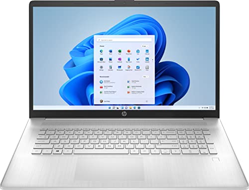Latest HP 17.3” HD Laptop, 11th Generation Intel® Core™ i3-1115G4, 16GB DDR4 RAM, 1TB HDD,WiFi, Bluetooth, Webcam,Natural Silver,Windows 10 Home, 16GB RAM|1TB HDD