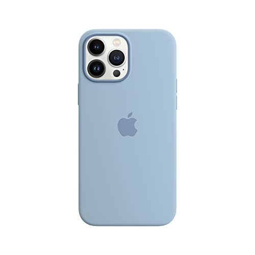 Apple iPhone 13 Pro Max Silicone Case with MagSafe – Blue Fog | The Storepaperoomates Retail Market - Fast Affordable Shopping