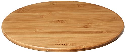 Greenco Bamboo Lazy Susan Turntable Spice Rack, 10 Inch Premium Bamboo, Perfect For Cabinets and Pantries, Neatly Store & Organize Spices, Condiments, and More