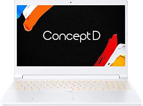 Acer ConceptD 3 CN315-71-7562 Creator Laptop with Intel i7-9750H, NVIDIA GeForce GTX 1650, 15.6″ FHD IPS Display (100% DCI-P3 Color Gamut, Pantone Validated, Delta E<2), 16GB DDR4, and 512GB SSD
