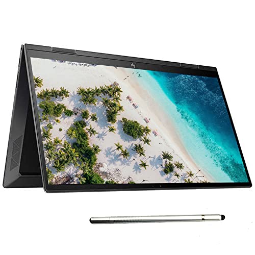 2021 Newest HP Envy x360 15.6″ IPS FHD Touchscreen Laptop, AMD Ryzen 7 5700U(Beats Intel i7-1180G7), Backlit Keyboard, Fingerprint, Bundle Stylus Pen, Win 10 Home, Black (16GB | 512GB PCIE SSD, R7)